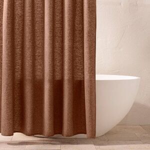 Casaluna Brown Shower Curtain